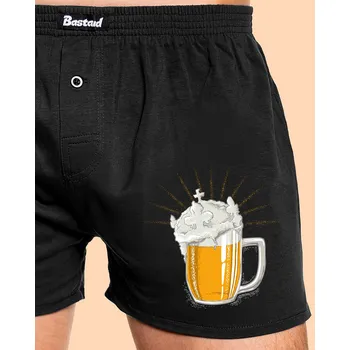 Trenýrky Bastard České zlato pánské trenky Black