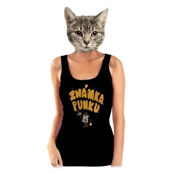 Bastard Vylitá známka punku dámské tílko klasické Black