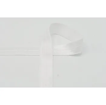 Textilní guma Strima Lemovací elastický proužek, 20 mm - bílá
