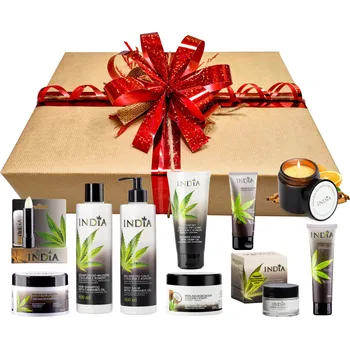 Kosmetická sada Sada přírodní kosmetiky Polskie CBD na tělo, obličej a vlasy