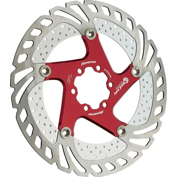 Brzda na kolo Brzdový kotouč Reverse AirCon 180 mm, 6 děr červená