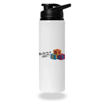 Láhev Bastard Budeme si hrát lahev na vodu White