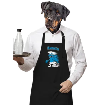 Kuchyňská zástěra Bastard Šmouha zástěra Black