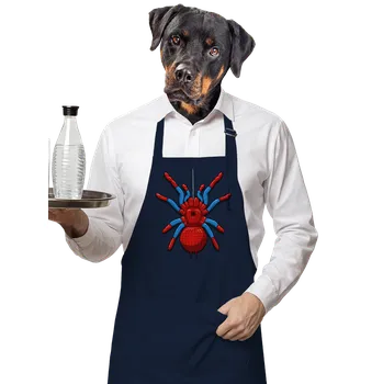 Kuchyňská zástěra Bastard Spider zástěra Navy