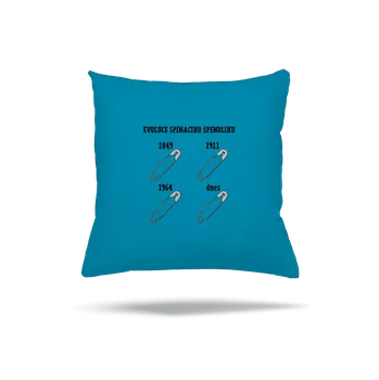 Polštář Bastard Evoluce spínacího špendlíku polštář Blue Turquoise