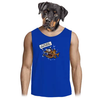 Pánské tílko Bastard Mořský ďas pánské tílko Royal Blue