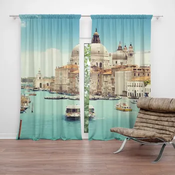 Závěs Sablio Závěs Bazilika svatého Marka: 2ks 140x250cm