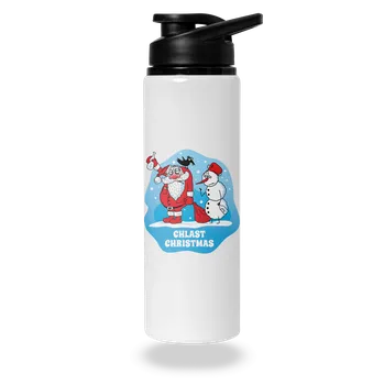 Láhev Bastard Chlast Christmas lahev na vodu White