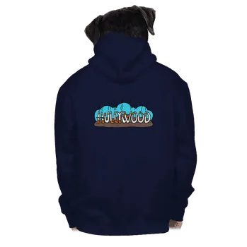 Pánská mikina Bastard Hullywood pánská mikina na zip Navy