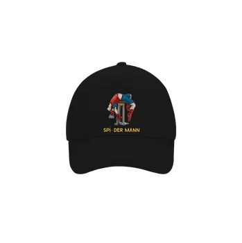 Kšiltovka Bastard Spí-der Mann kšiltovka baseballka Black