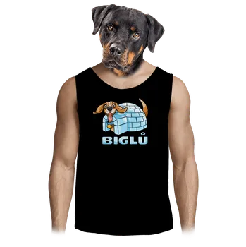 Pánské tílko Bastard Biglů pánské tílko Black