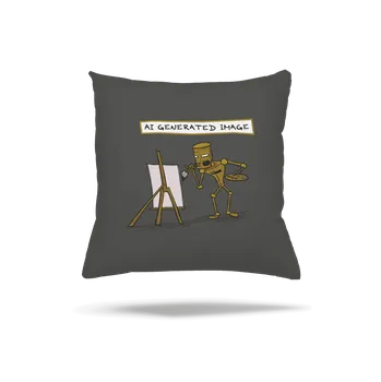 Polštář Bastard AI generated image polštář Gray Pol