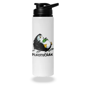 Láhev Bastard Plnotučňák lahev na vodu White