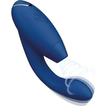 Vibrátor Womanizer Duo 2 Stimulátor klitorisu a vibrátor 2 v 1 Blueberry