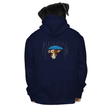 Pánská mikina Bastard Gremlins pánská mikina na zip Navy