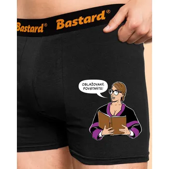Trenýrky Bastard Soudkyně boxerky Black