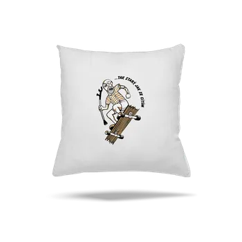 Polštář Bastard Starý, jak se cítím polštář White