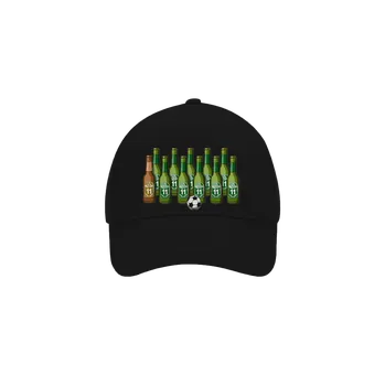 Kšiltovka Bastard Fotbalová jedenáctka kšiltovka baseballka Black