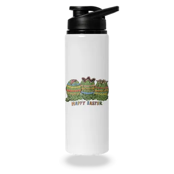Láhev Bastard Happy Easter lahev na vodu White