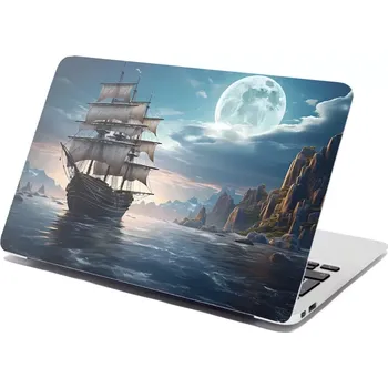 samolepka Sablio Samolepka na notebook Plachetnice mezi skalami - 29x20 cm