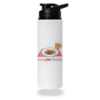 Láhev Bastard Knedlo vepřo zelo lahev na vodu White