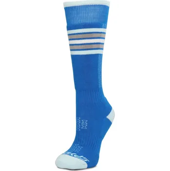 Cyklistické kalhoty Dětské lyžařské ponožky Spyder 38F635403-CYB Youth Sweep Ski Socks, Cyan Blue
