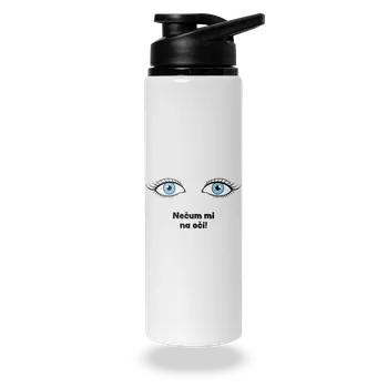 Láhev Bastard Nečum mi na oči lahev na vodu White
