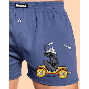 Trenýrky Bastard Vetřelníček pánské trenky Blue