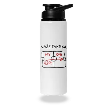 Láhev Bastard Naše taktika lahev na vodu White