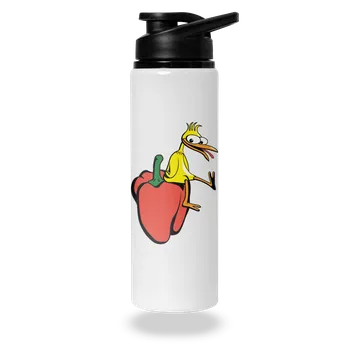 Láhev Bastard Kuře na paprice lahev na vodu White