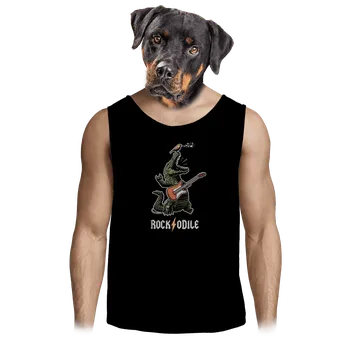 Pánské tílko Bastard Rockodile pánské tílko Black