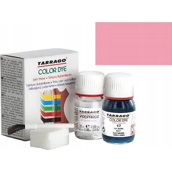 Přípravek pro údržbu obuvi TARRAGO 25ml+25 Akrylová Barva na kůži a další materiály + čistič, štěteček, houbička 24