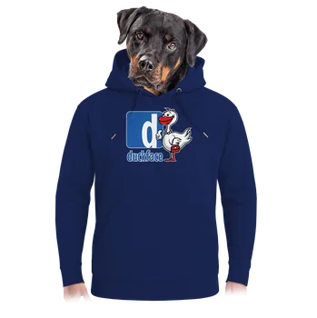 Pánská mikina Bastard Duckface unisex mikina premium Navy