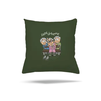 Polštář Bastard Zase drbeme polštář Olive Green