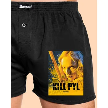 Trenýrky Bastard Kill pyl pánské trenky Black