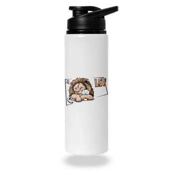 Láhev Bastard Kočičí horoskop: Lev lahev na vodu White