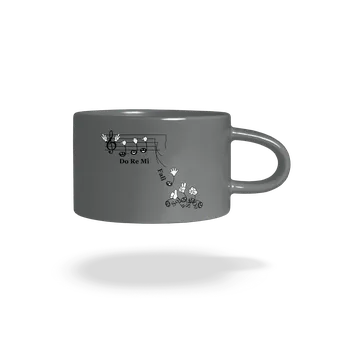 Bastard Do re mi fall hrnek makronka Grey Macaron