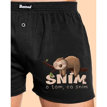 Trenýrky Bastard Sním o tom, co sním pánské trenky Black