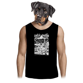 Pánské tílko Bastard B16: Zažít Prahu pánské tílko Black