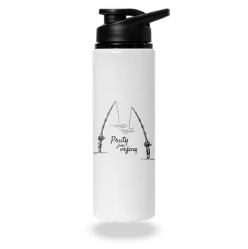 Láhev Bastard Pruty jsou vrženy lahev na vodu White