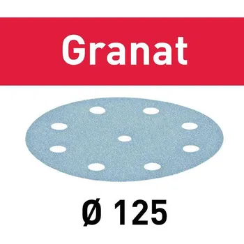 Brusný papír FESTOOL Smirek 125mm GRANAT zr 080