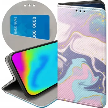 Pouzdro na mobilní telefon Flipové pouzdro Hello Case pro Samsung Galaxy S21 FE fialové