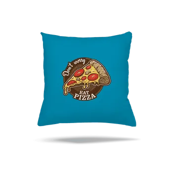 Polštář Bastard Pizza polštář Blue Turquoise