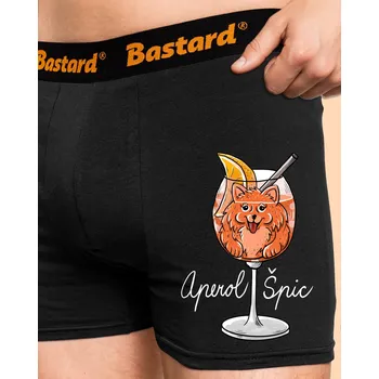 Trenýrky Bastard Aperol Špic boxerky Black
