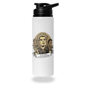 Láhev Bastard B14: Samotáři lahev na vodu White