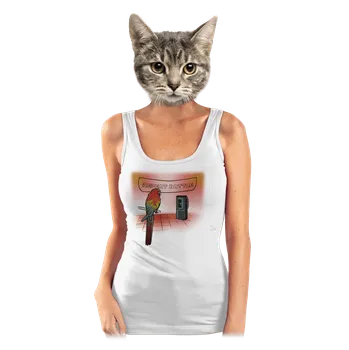 Bastard Repeat battle dámské tílko klasické White