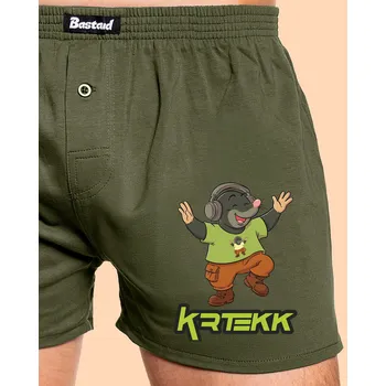 Trenýrky Bastard Krtekk pánské trenky Khaki