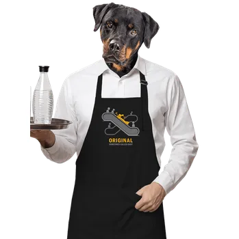 Kuchyňská zástěra Bastard Original zástěra Black