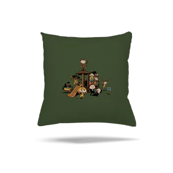 Polštář Bastard Quentin's square polštář Olive Green