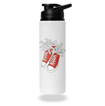 Láhev Bastard Plný kecky lahev na vodu White